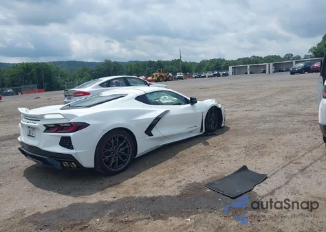 2023 Chevrolet Corvette Stingray Rwd 1Lt from USA, damaged, VIN 1G1YA2D45P5115496